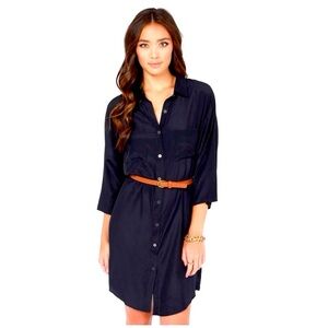 Theory Virgilia Shirt Dress